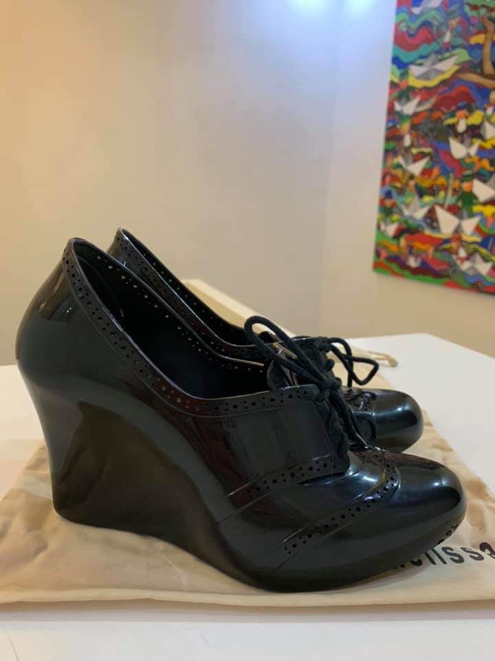 Melissa x Alexandre Herchcovitch Troupe Wedge Oxfords