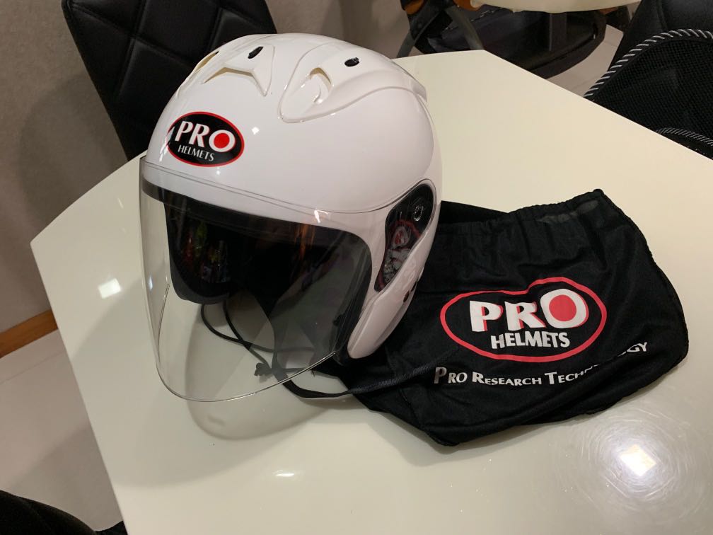 New PRO helmet (XXL) for sale, Motorcycles, Motorcycle Apparel on Carousell