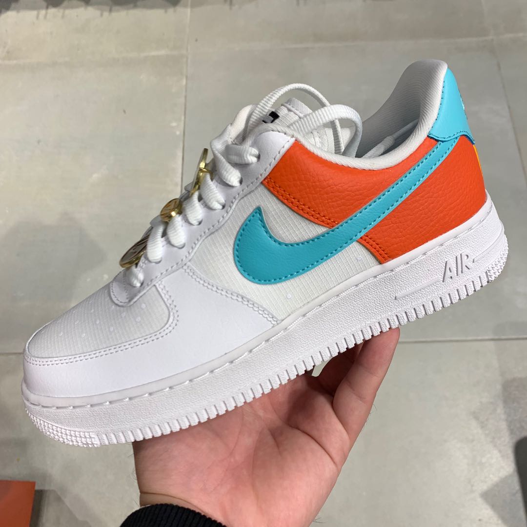 nike air force 1 light aqua