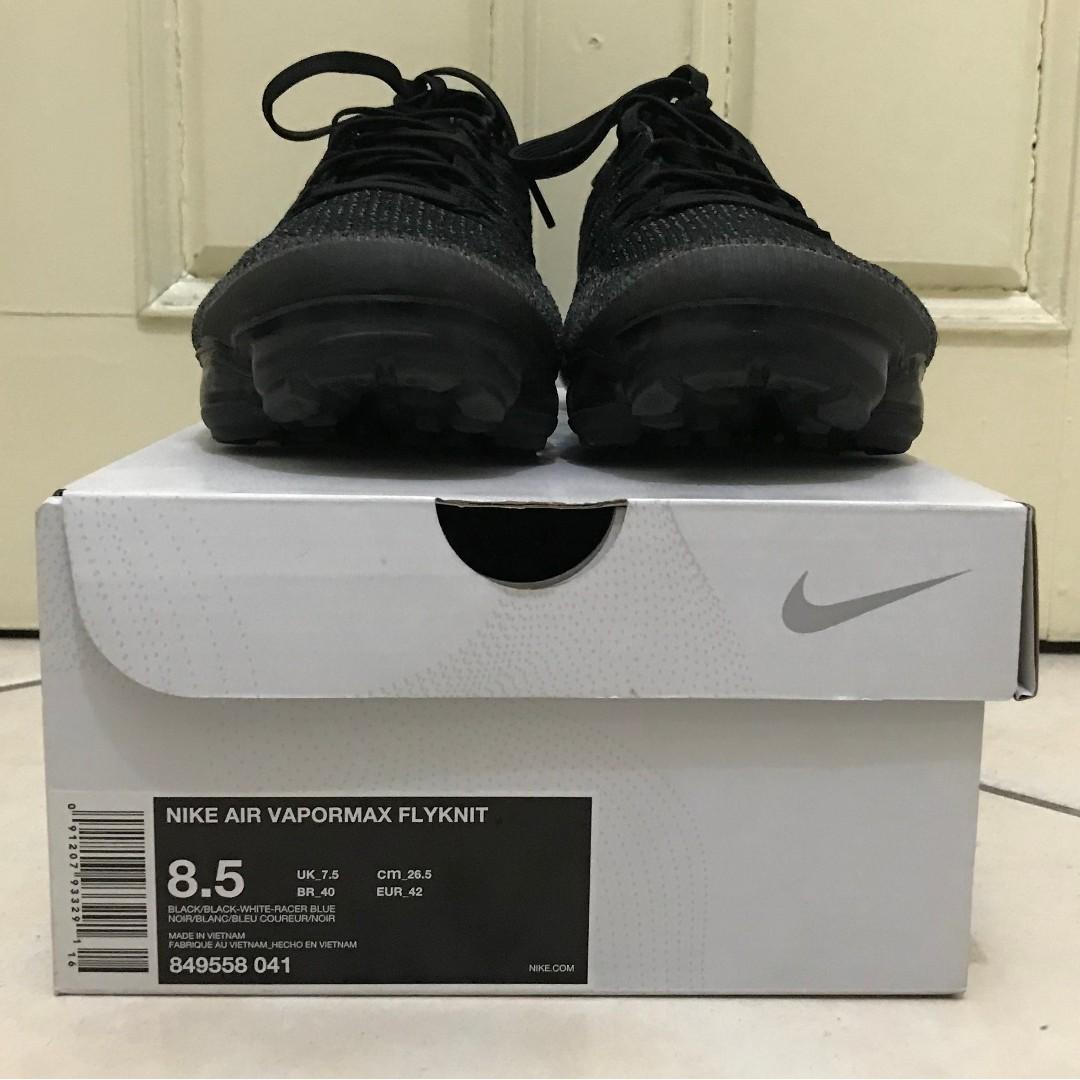 Vapormax 2017 best sale noir