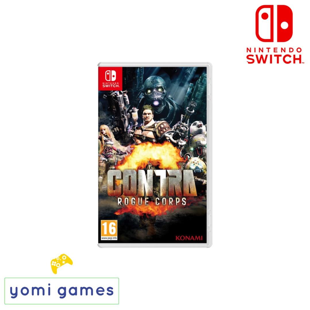nintendo switch contra game