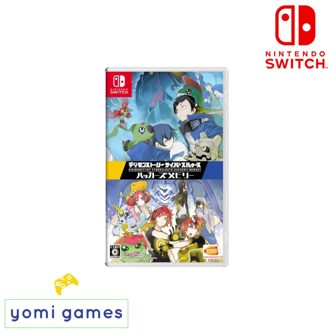 Nintendo Switch Digimon Cyber Sleuth Hackers Memory Toys