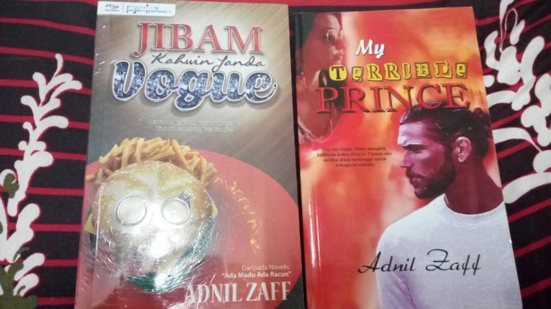Novel Adnil Zaff Kombo Books Stationery Books On Carousell