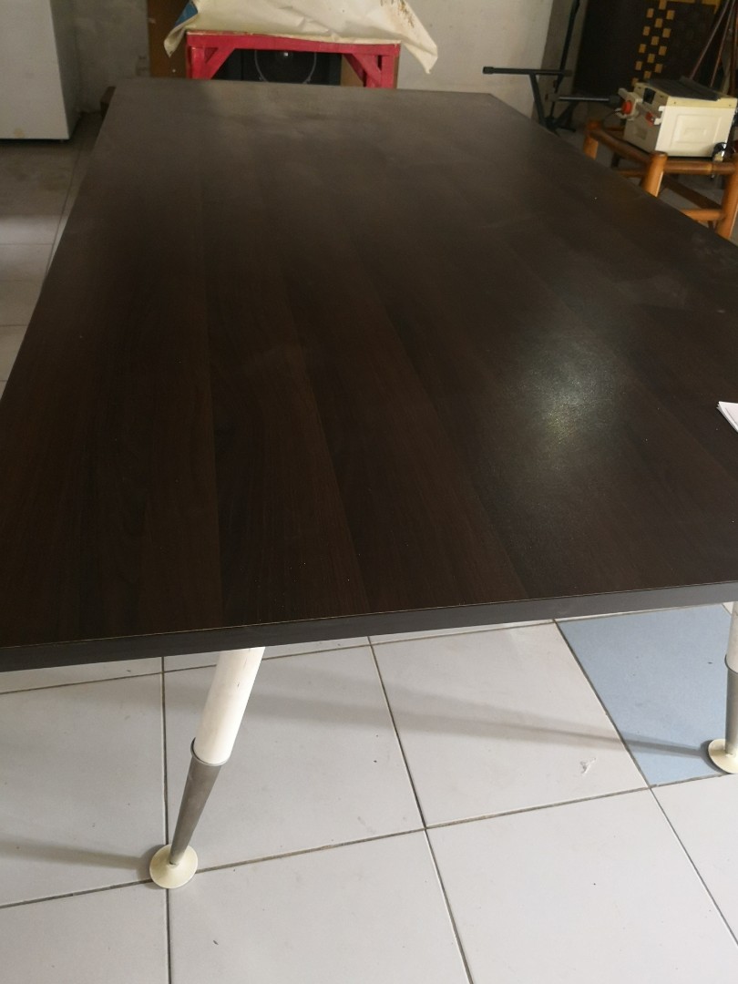 Office table with chairs, Furniture & Home Living, Furniture, Chairs on