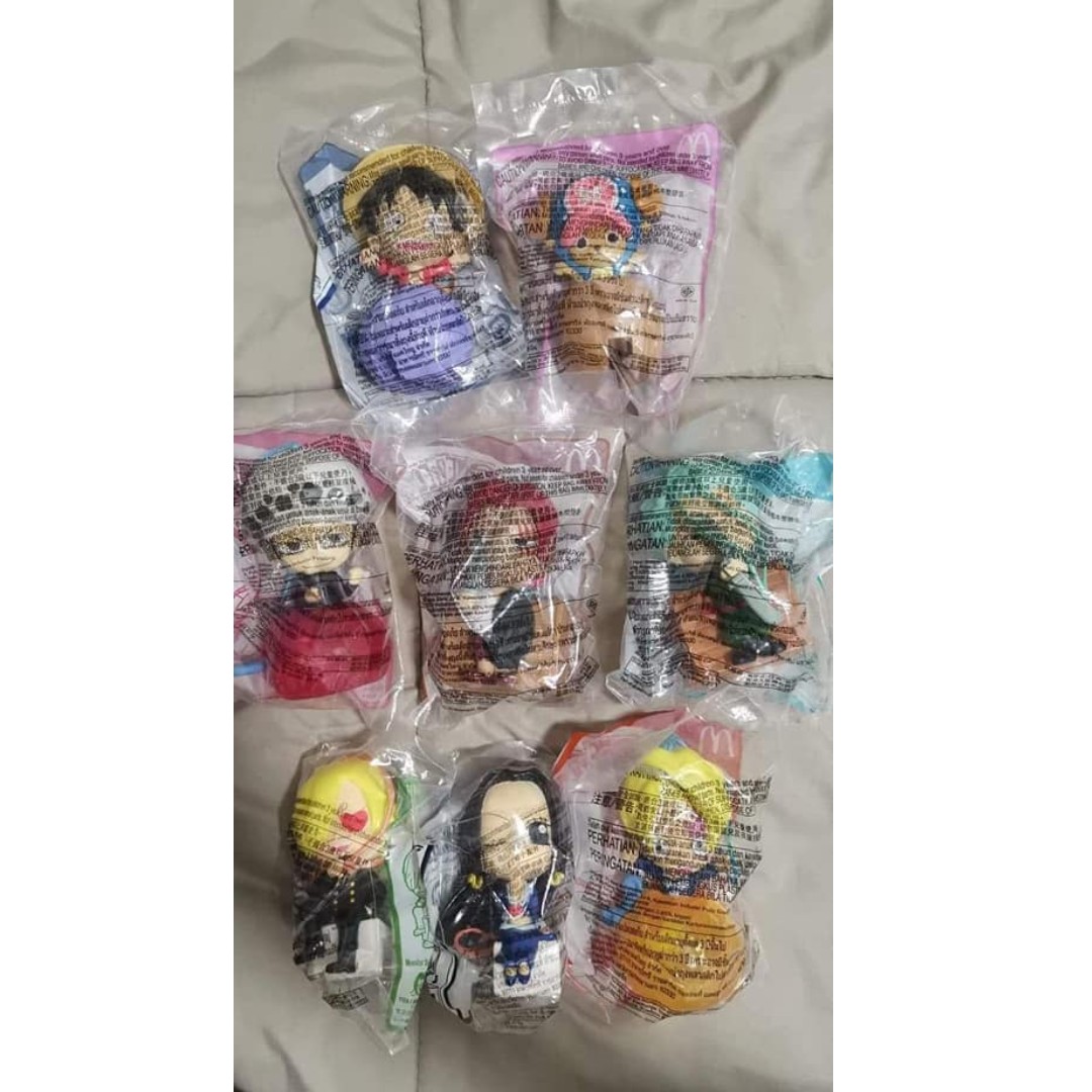 ONE PIECE MCDO HAPPY MEAL TOY (Thailand), Hobbies & Toys, Toys & Games on Carousell