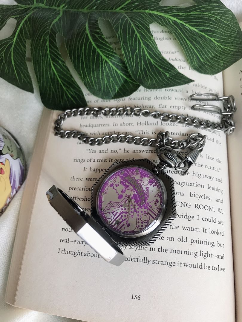 SEGA Pokemon Sun moon Mimikyu Pocket Watch