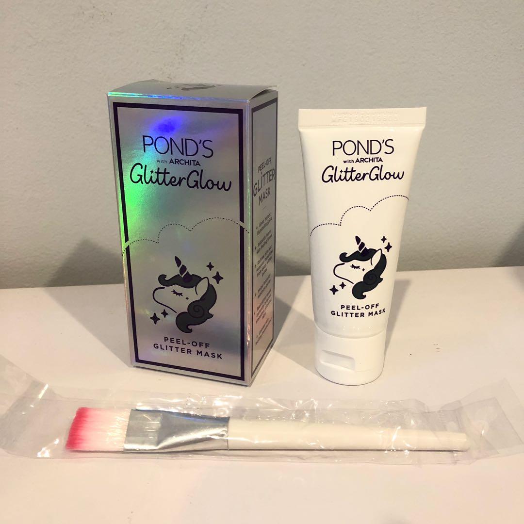 Ponds Glitter Glow Unicorn Peel Off Mask Kesehatan Kecantikan Kulit Sabun Tubuh Di Carousell