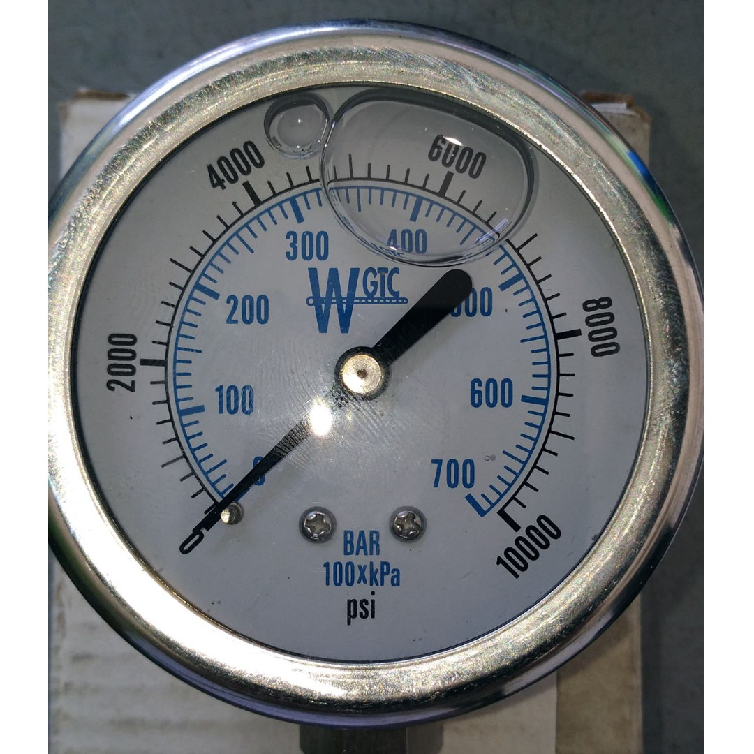 pressure gauge calibration certificate optional fire protection