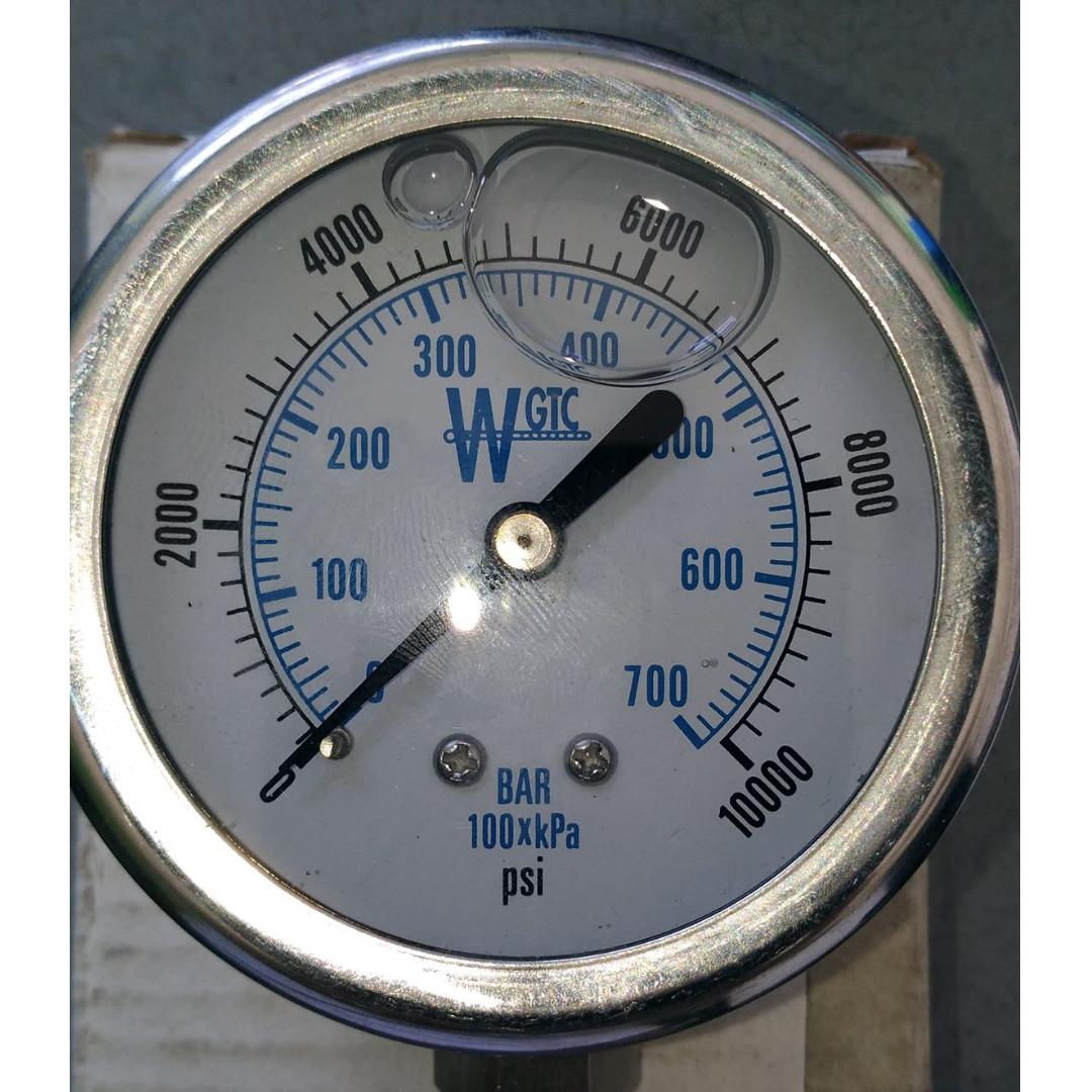 pressure gauge calibration certificate optional fire protection hydrotest pressure gauge