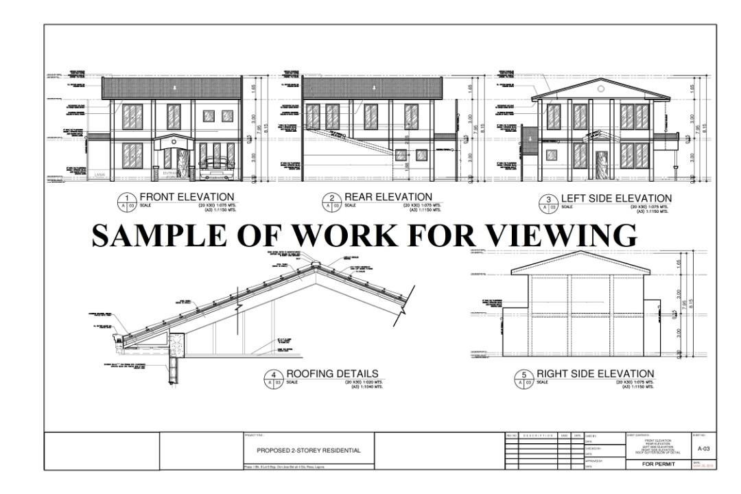 Residential Design Building Plans And For Permit Business Services Design Marketing On Carousell Residential Design Building Plans And For Permit Business Services Design Marketing On Carousell