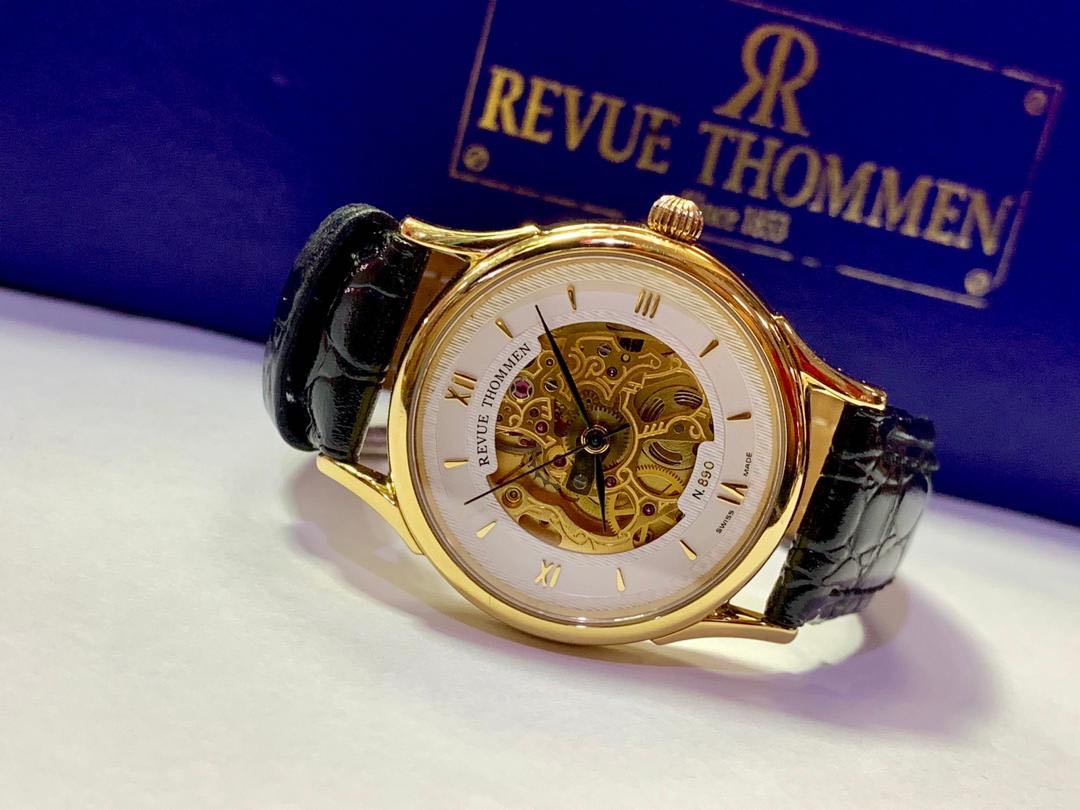 Revue thommen cheap skeleton watch