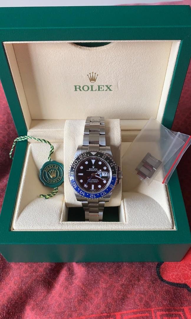 Rolex Batman Gmt Ii Luxury Watches On Carousell