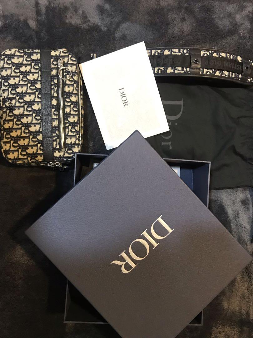 Dior safari oblique messenger bag, Men's Fashion, Bags, Sling Bags on