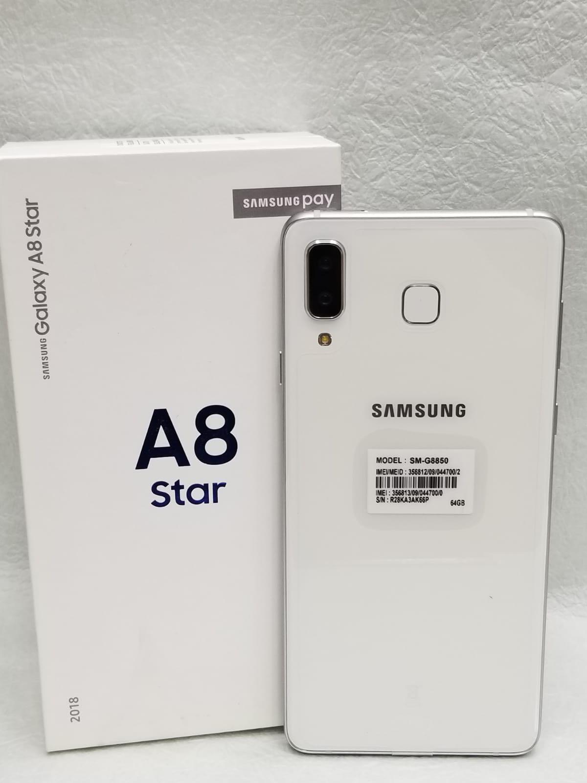 samsung a8 star white