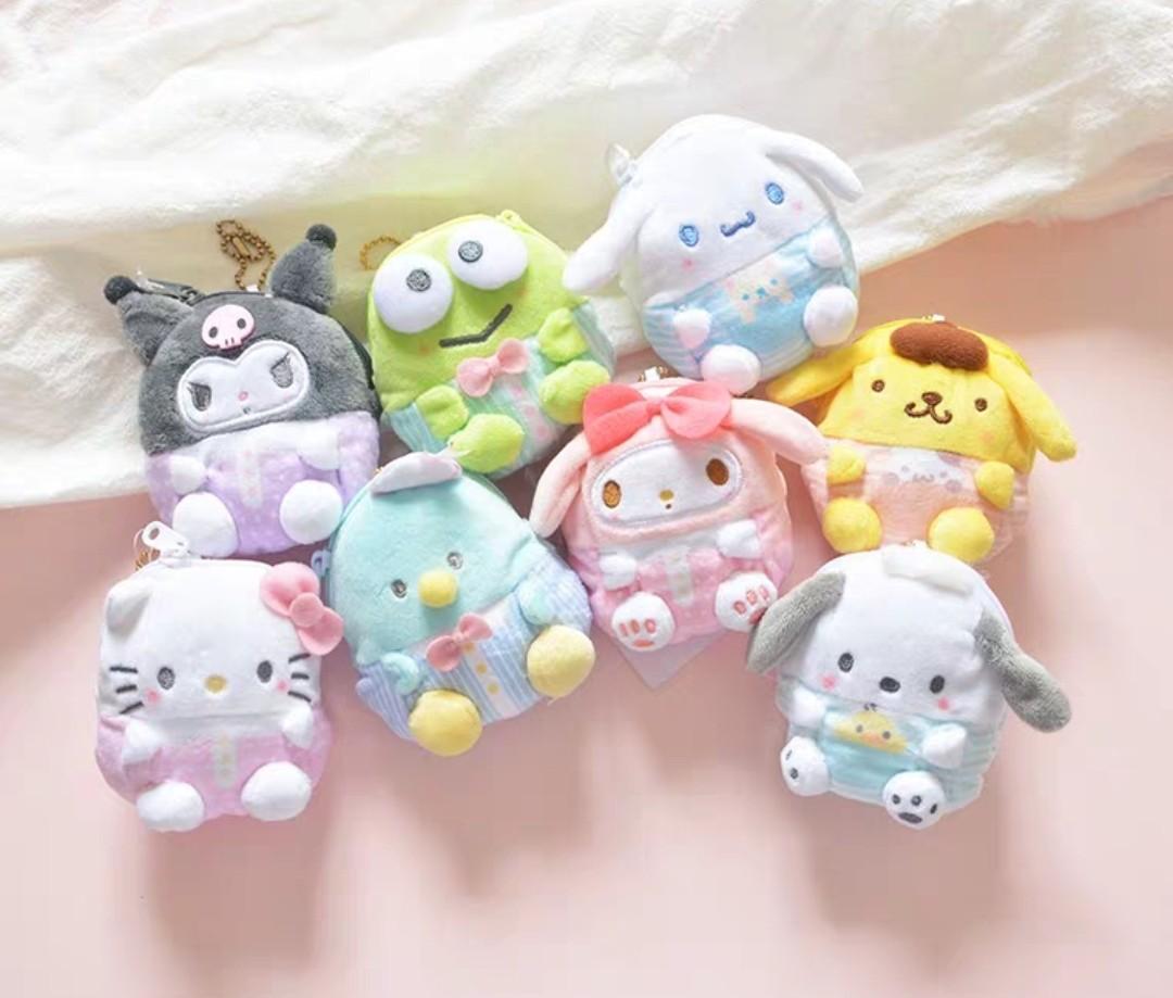 Sanrio Plush Coin Pouch Toys Games Stuffed Toys On Carousell