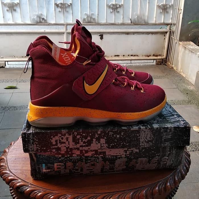 Nike lebron outlet 14 marron
