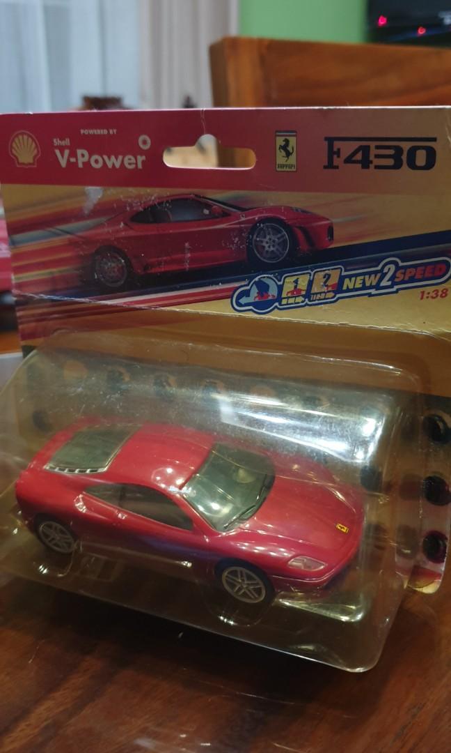Shell Ferrari Car Models (Category: Vehicle & Diecast Models) located in Muntinlupa City. Submitted by mark_vector (Listing ID 244341509, Image 2). Description: P300 each 4 pcs. left Sealed condition What you see is what you get 2006 released Shell Ferrari car model Under license from Mattel 1:38 scale Made from high quality plastic material Meet up location in Alabang Festival Mall or Binan areas only.