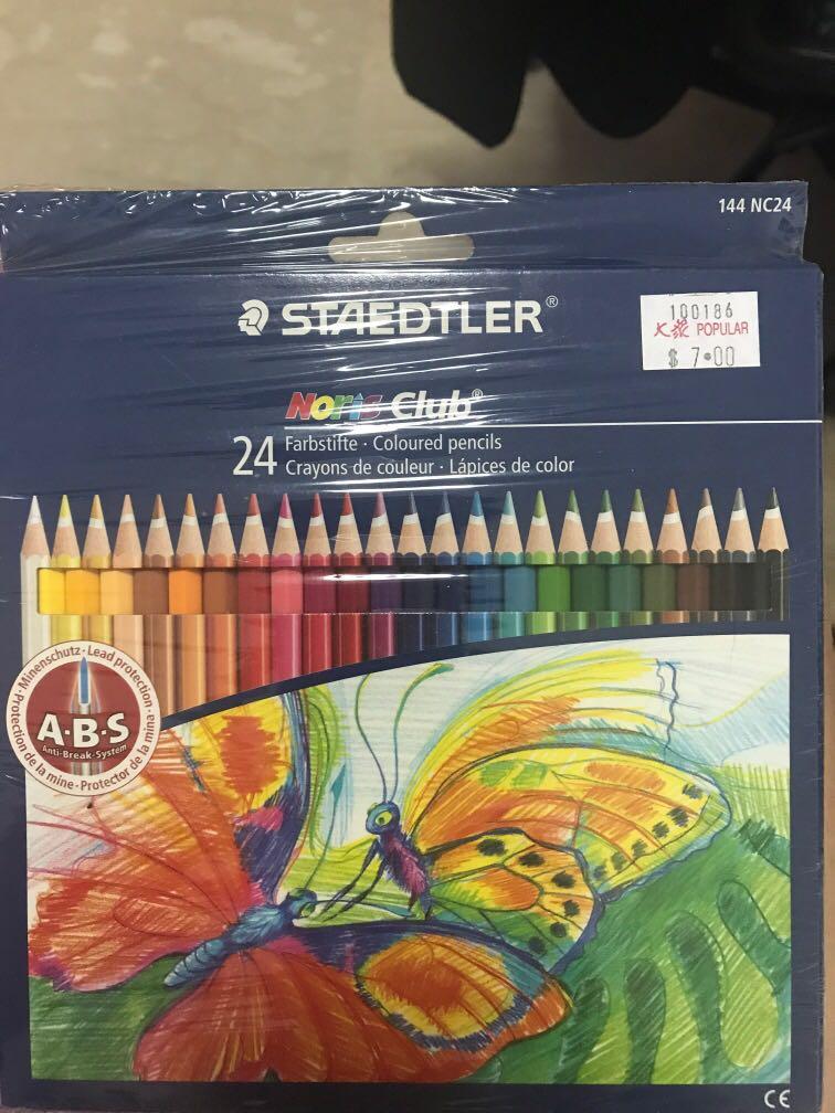Staedtler Colour Pencils 24 Colours Books Stationery
