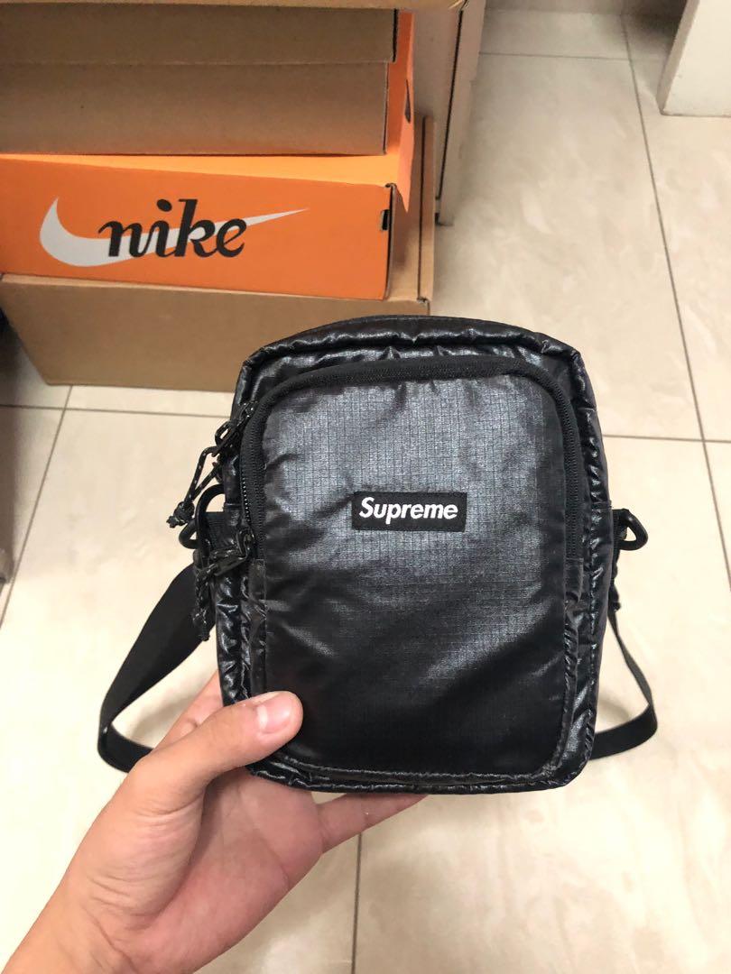 supreme sling bag black