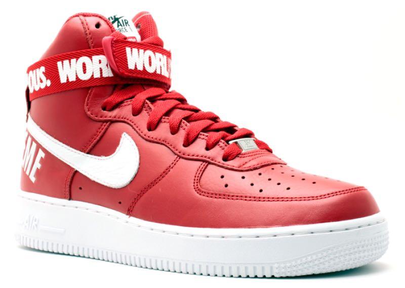 Nike AF1 Air Force 1 High Supreme SP Wit