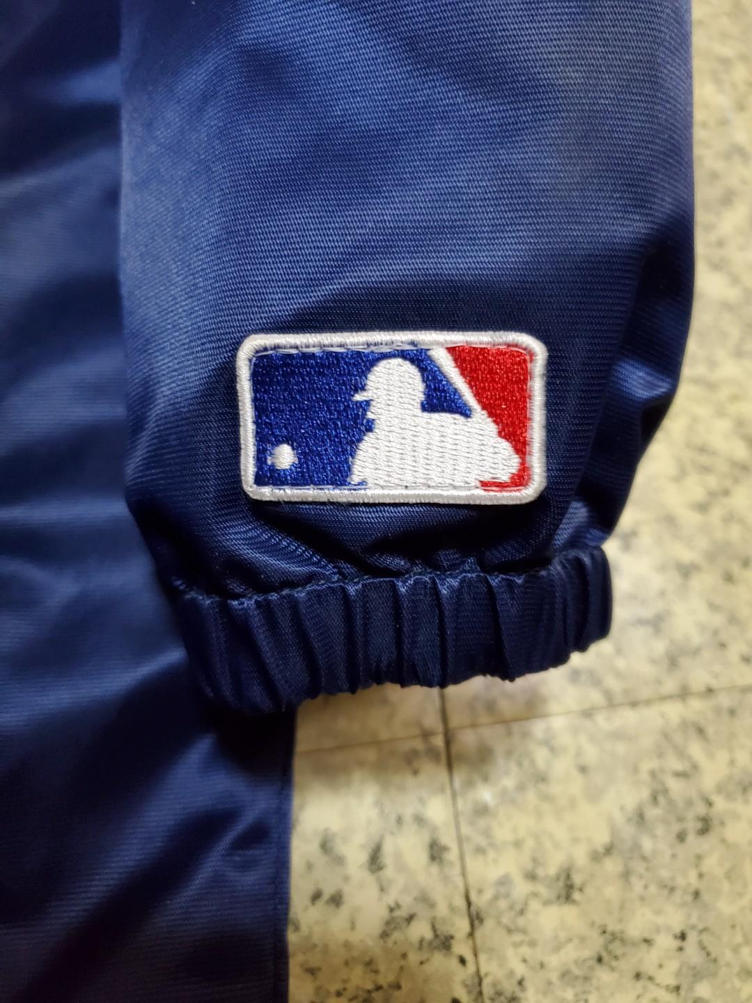 Supreme Yankees Satin Hooded Jacket Navy 15ss, 男裝, 外套及戶外 