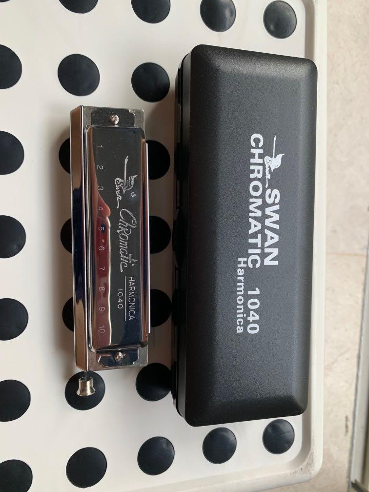 Swan 1040 chromatic harmonica, Hobbies & Toys, Music & Media, Musical
