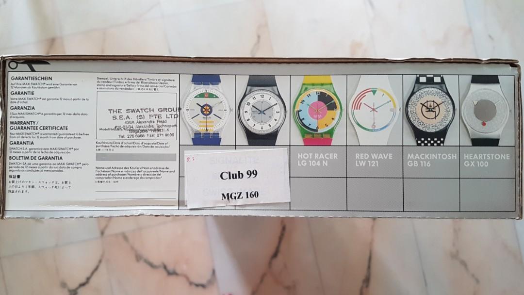 Swatch Maxi Clock MGZ160 