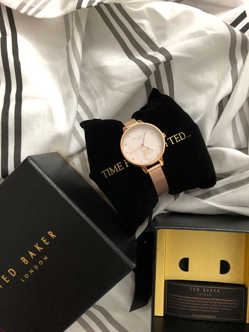Ted Baker Rose Gold fairy detail SAMISKA watch Women s Fashion Watches on Carousell