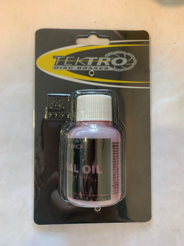 shimano mineral oil in tektro brakes