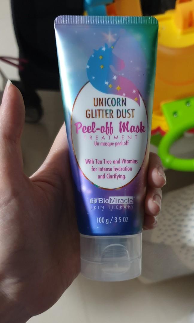 Unicorn Glitter Peel Off Mask Health Beauty Face Skin Care