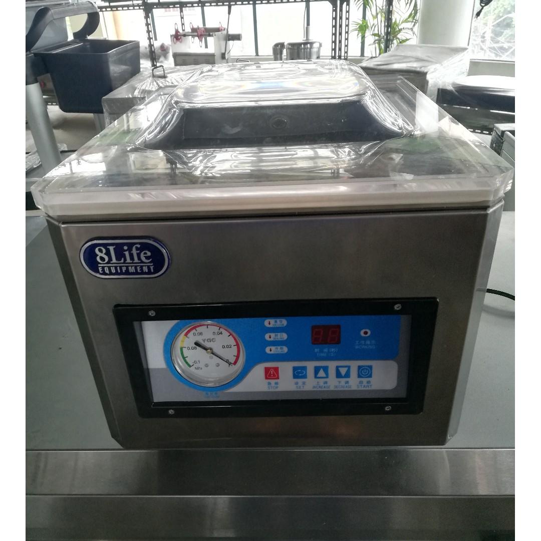 Vacuum Packing Machine Vacuum Sealer Machine (Category: Coffee Machines & Makers) located in Valenzuela. Submitted by eightlife_trading (Listing ID 244222323, Image 2). Description: OTHER AVAILABLE PRODUCTS: • Vacuum Bags • Hand Sealer All Metal Series • Foot Sealer Series • Band Sealer • Induction Sealer Series • Shrink Machine Series • Coding and Labeling Machines • Air Compressor • Weighing Scale • Manual Forklift Pallet Stacker • Electric cap