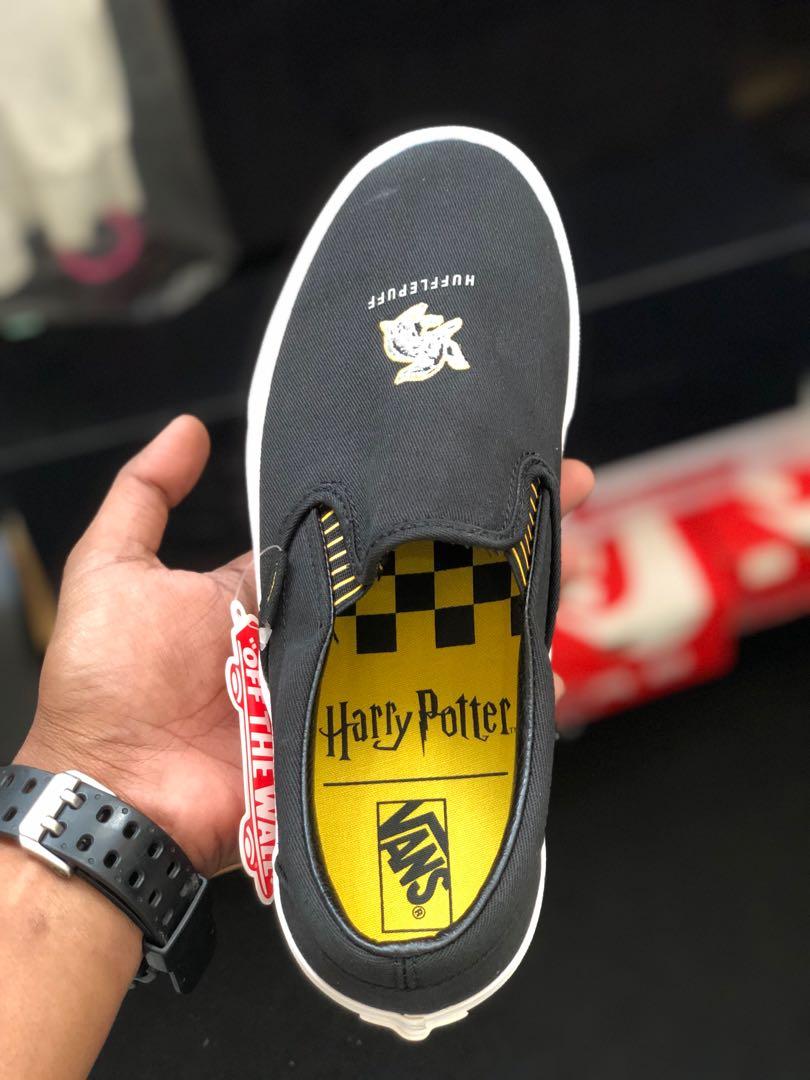 VANS X HARRY POTTER HUFFLEPUFF SLIP ON Men s Fashion Footwear