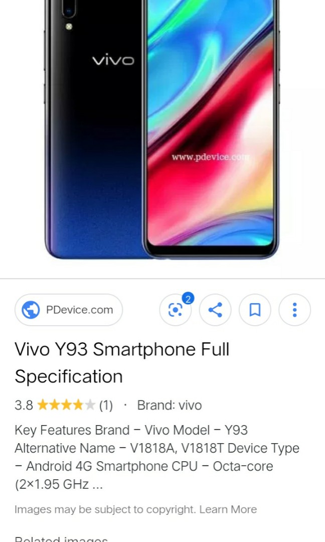 Vivo Y93 Mobile Phones Gadgets Mobile Phones Android Phones Vivo On Carousell