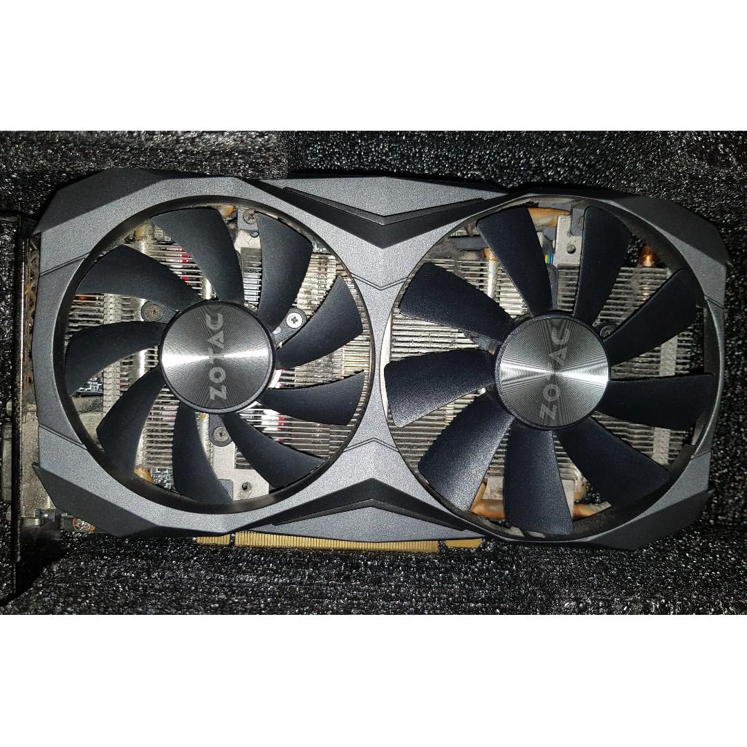 Zotac Geforce Gtx 1080 Mini 8gb Gddr5x Electronics Computer Parts Accessories On Carousell