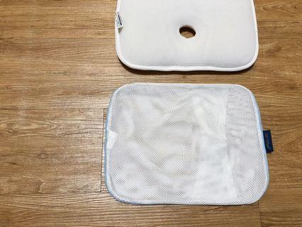 韓國 GIO 超透氣護頭型 嬰兒枕 防扁頭 防螨