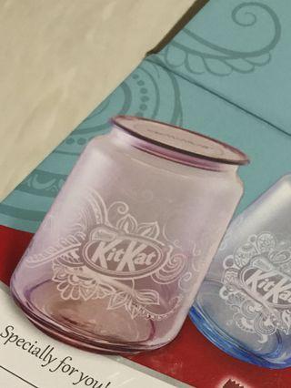 Luminarc glass jar container