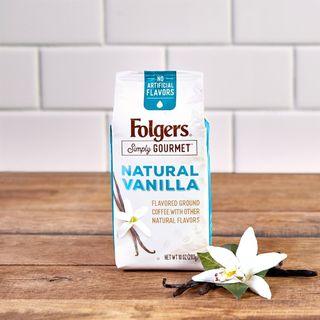 Folgers Simply Gourmet Natural Vanilla Flavored Ground Coffee