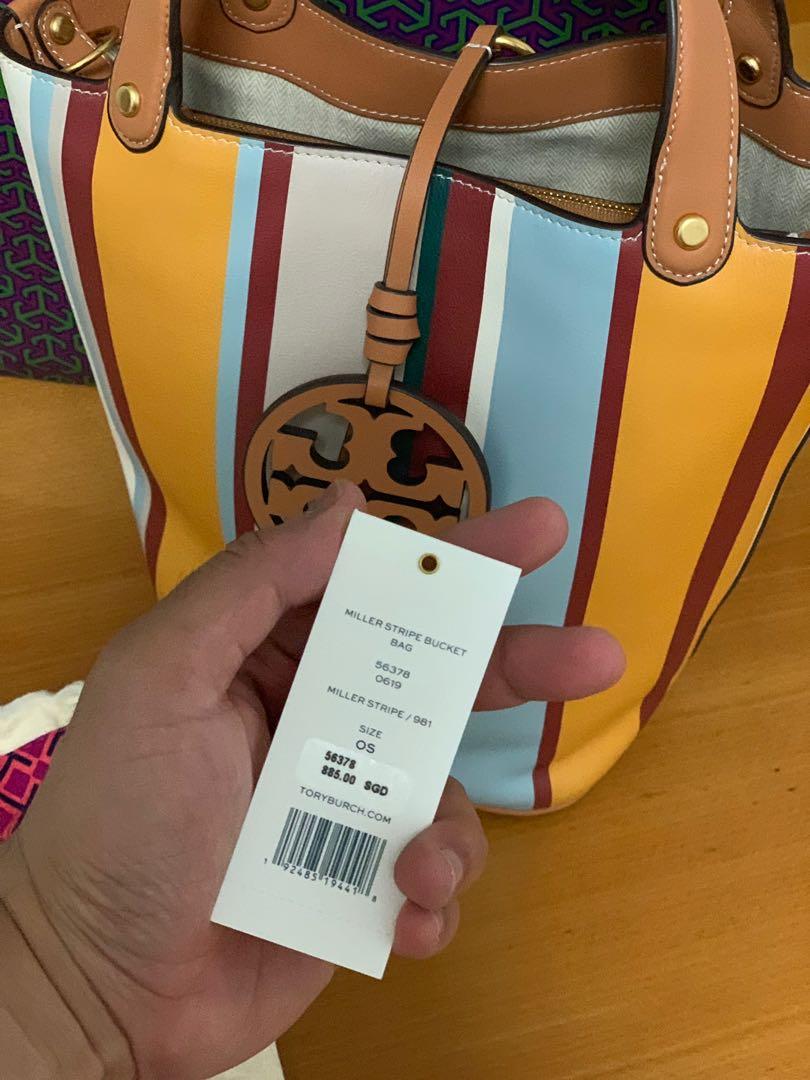 Miller stripe bucket bag 2025