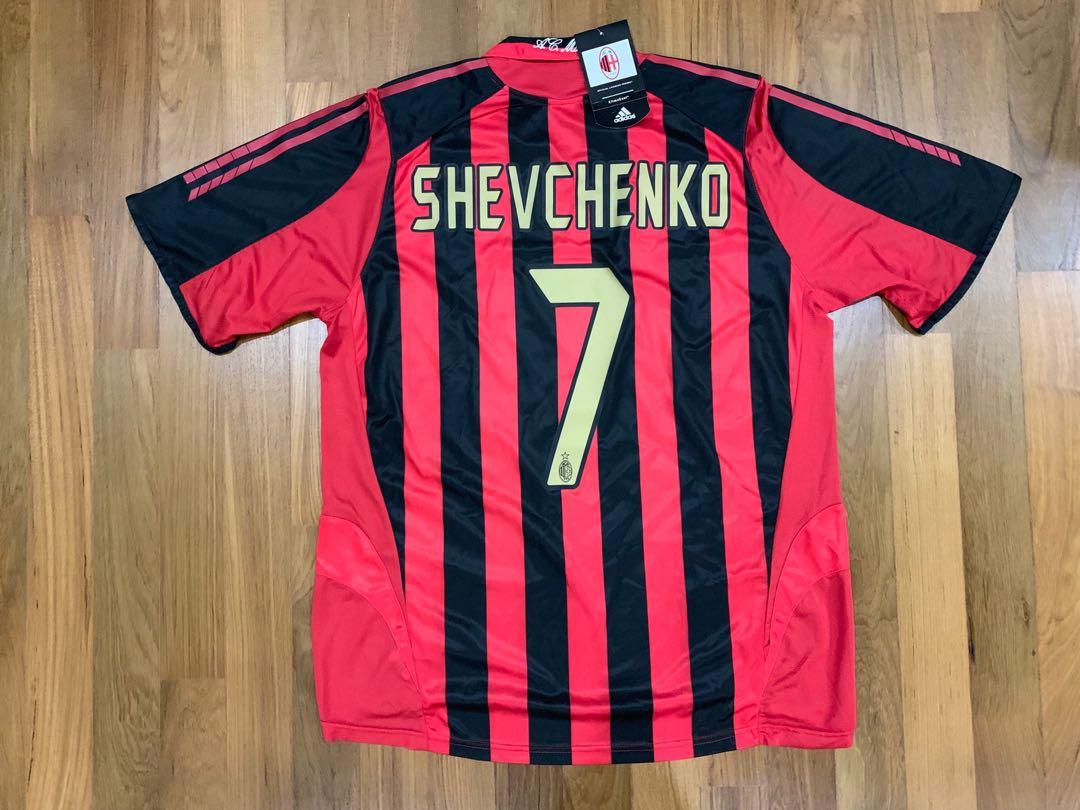 Shevchenko milan sale jersey