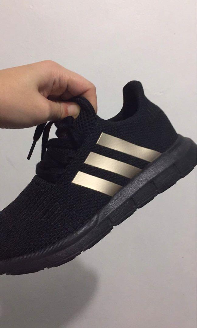 adidas swift black and gold