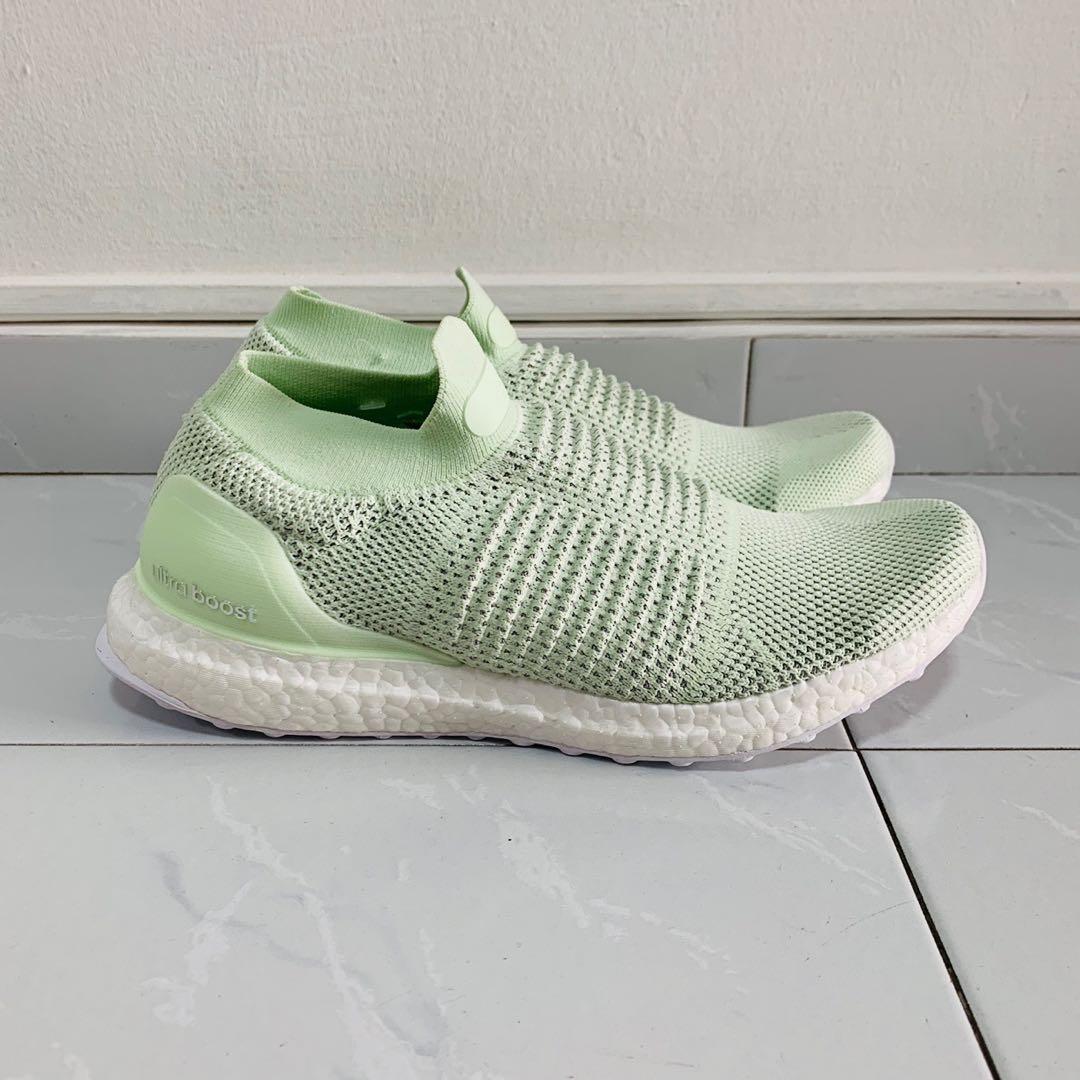 Ultra boost shop laceless mint