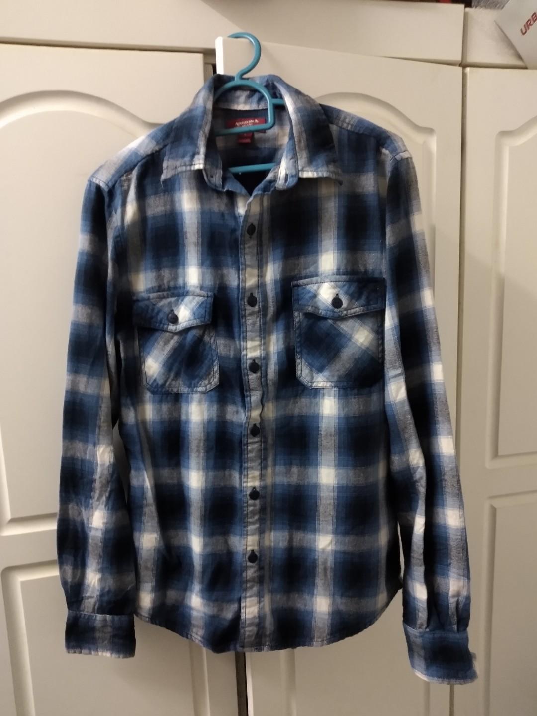 KemasRaya Arizona Jeans Co Plaid Shirts 
