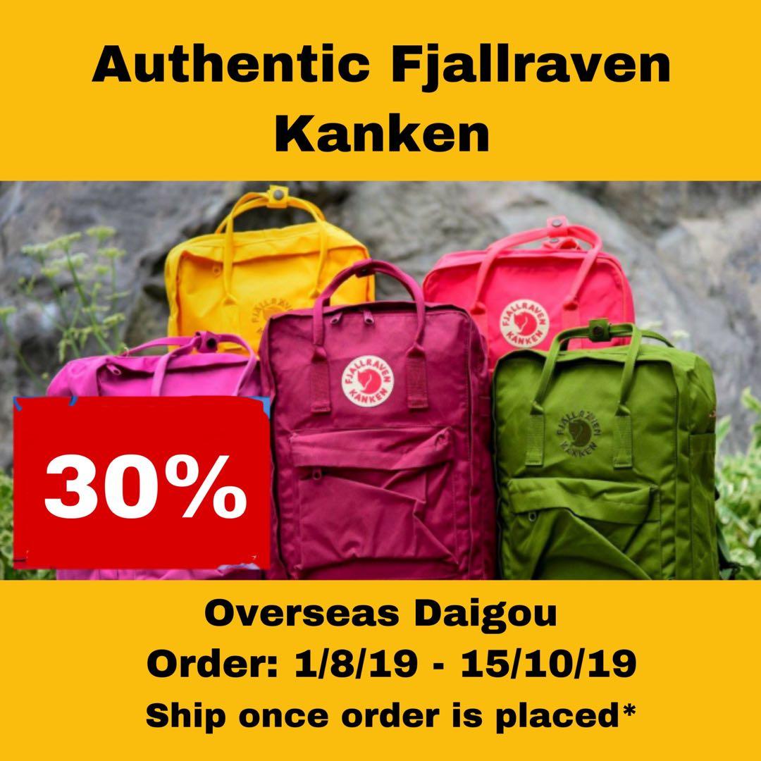 Authentic kanken top bag