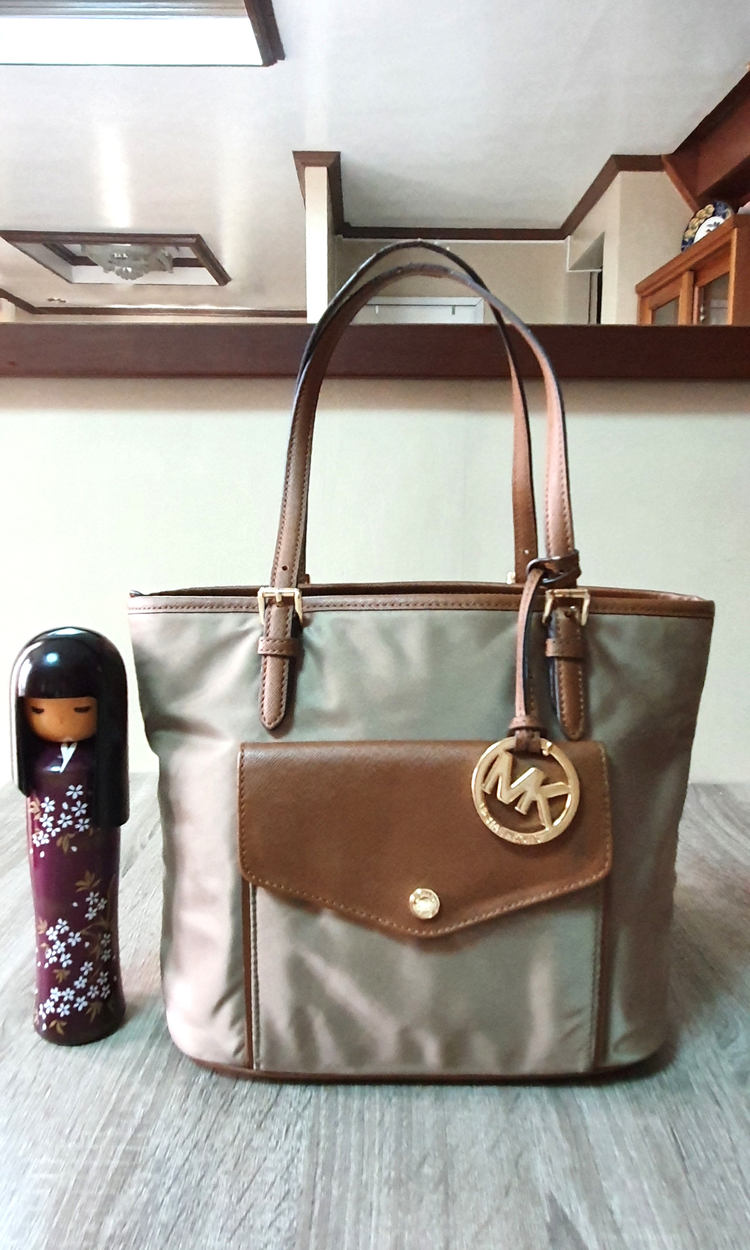mk nylon tote