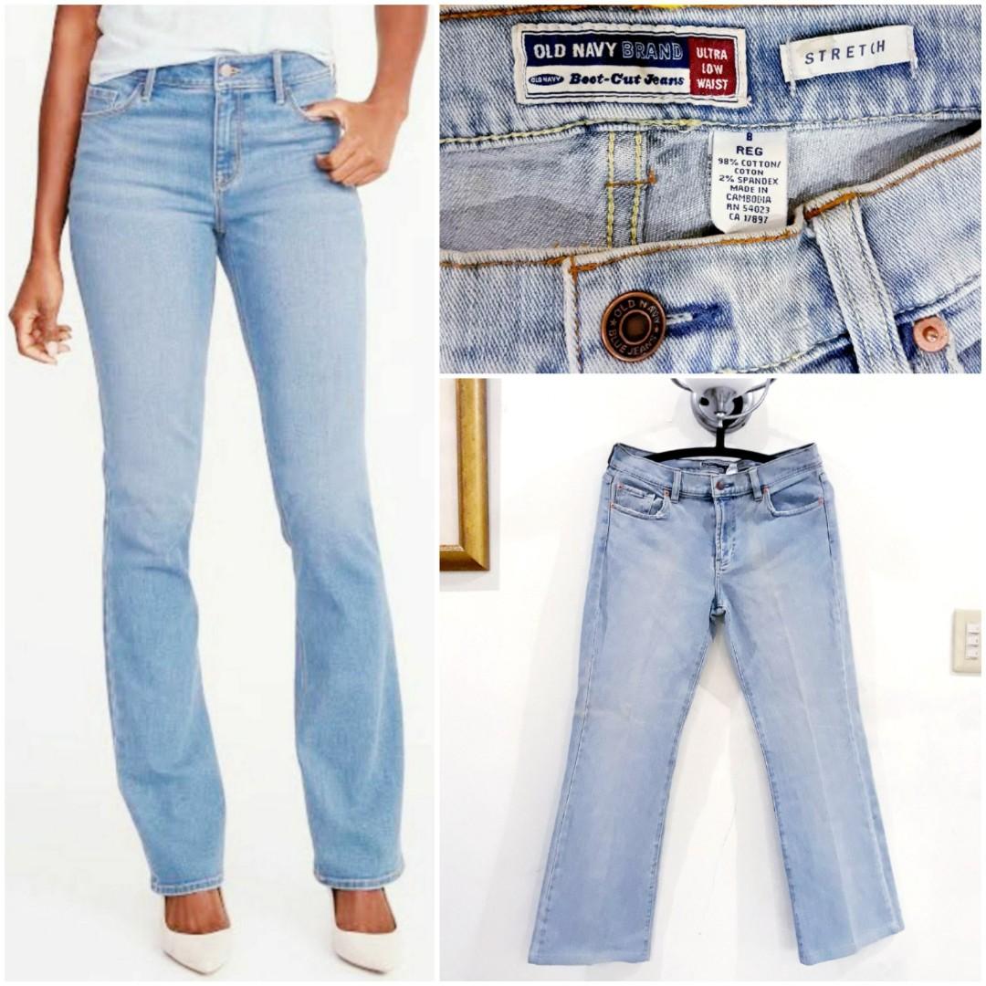 old navy size 8 jeans measurements