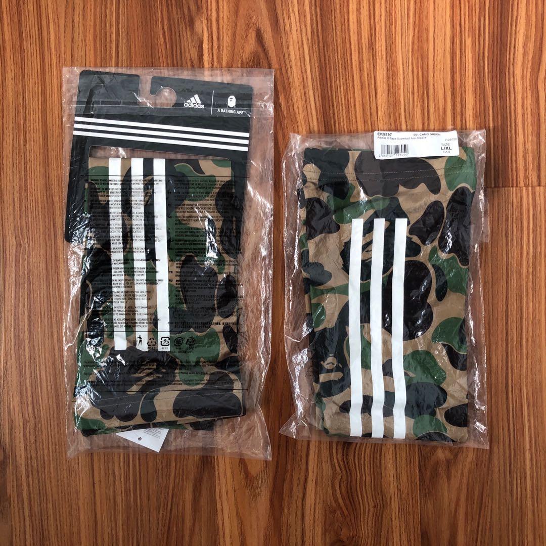 Adidas x clearance bape arm sleeve