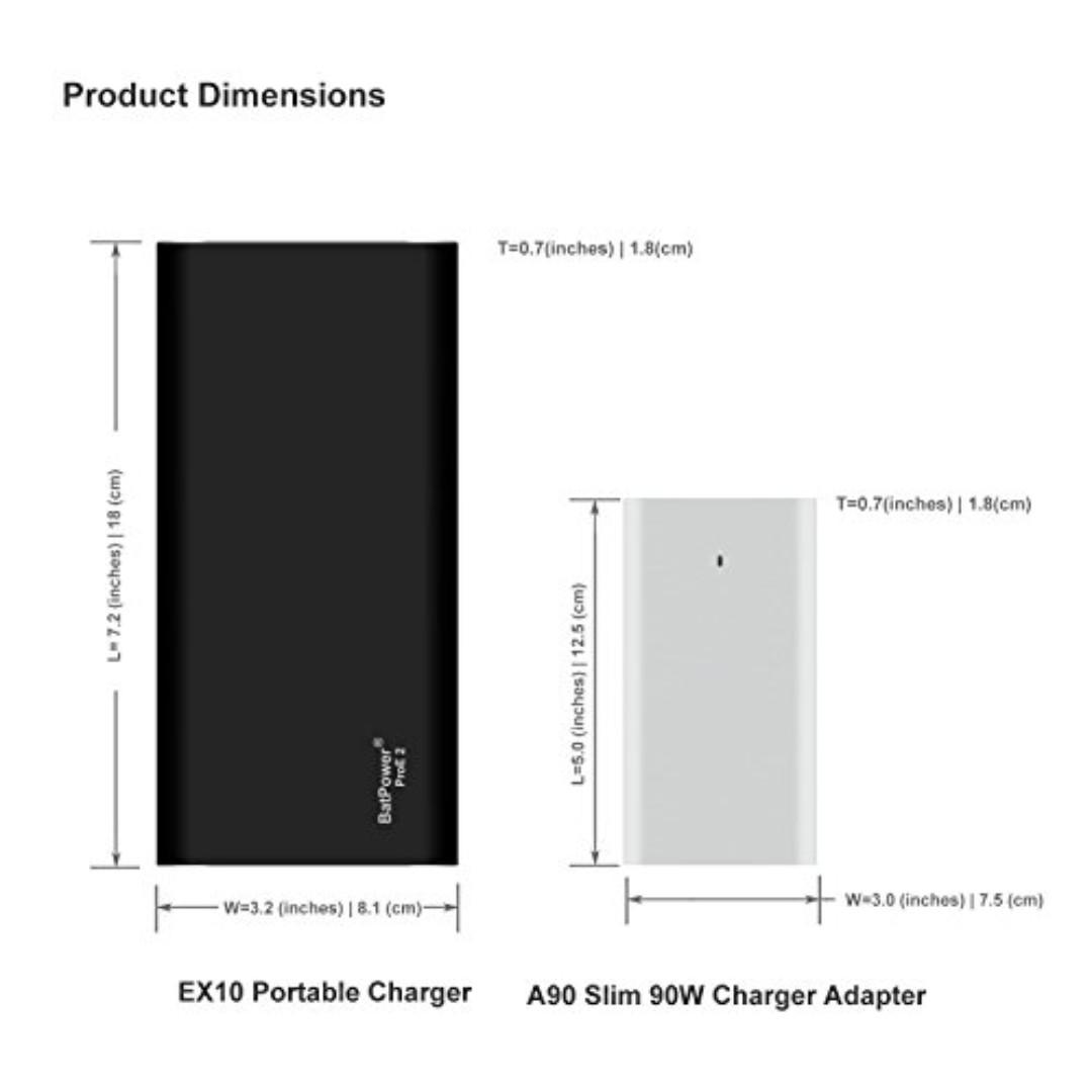 Batpower Proe 2 Portable Charger External Battery Power Bank