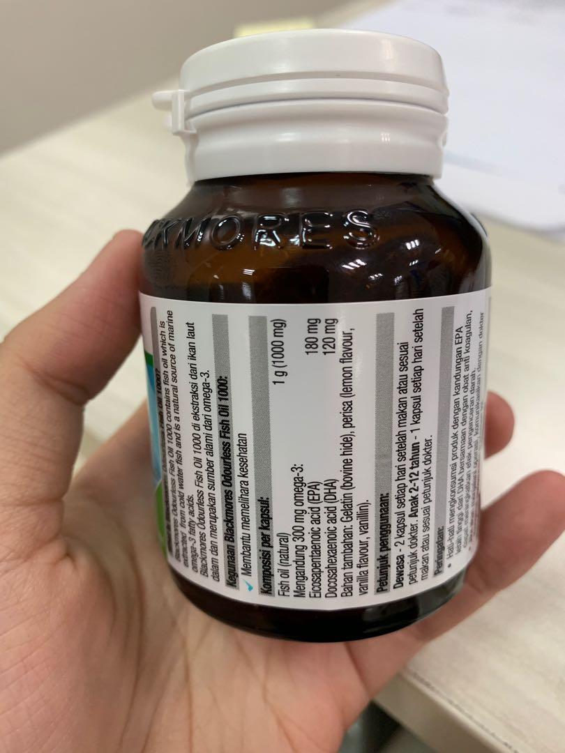 Komposisi Blackmores Fish Oil 1000 2025