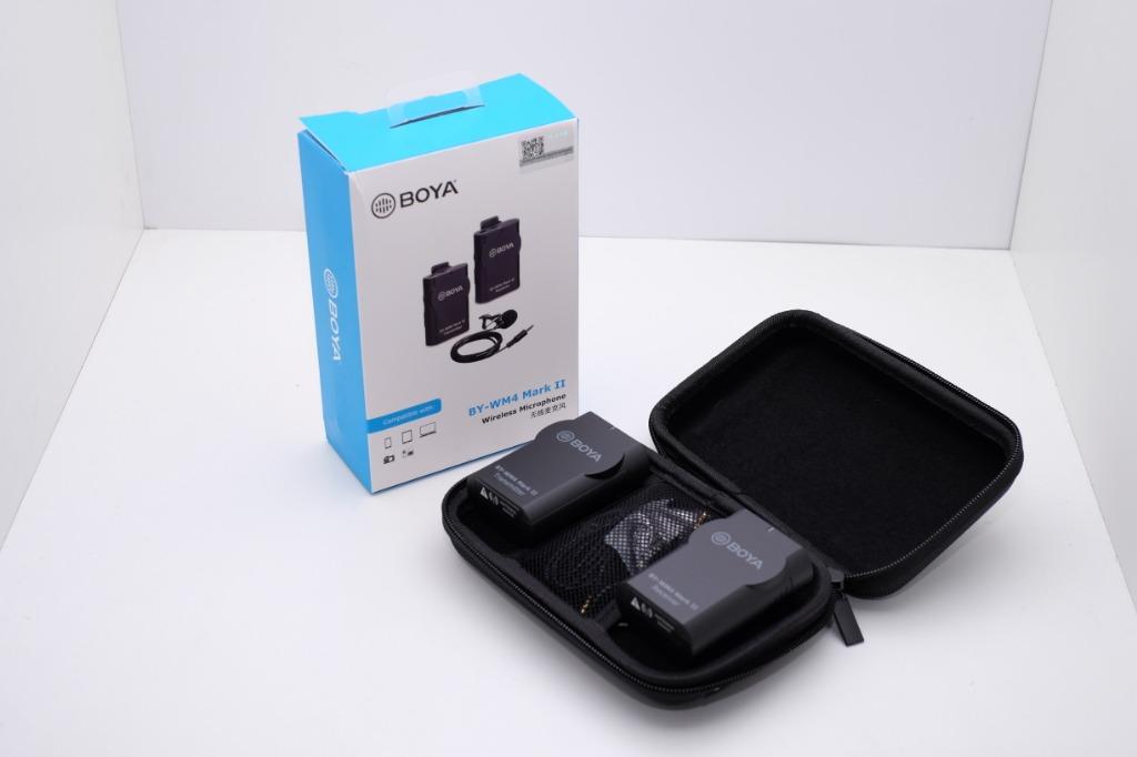 Boya By Wm4 Mark Ii New Version Universal Lavalier Wireless Microphone For Camera Smartphone Photography On Carousell