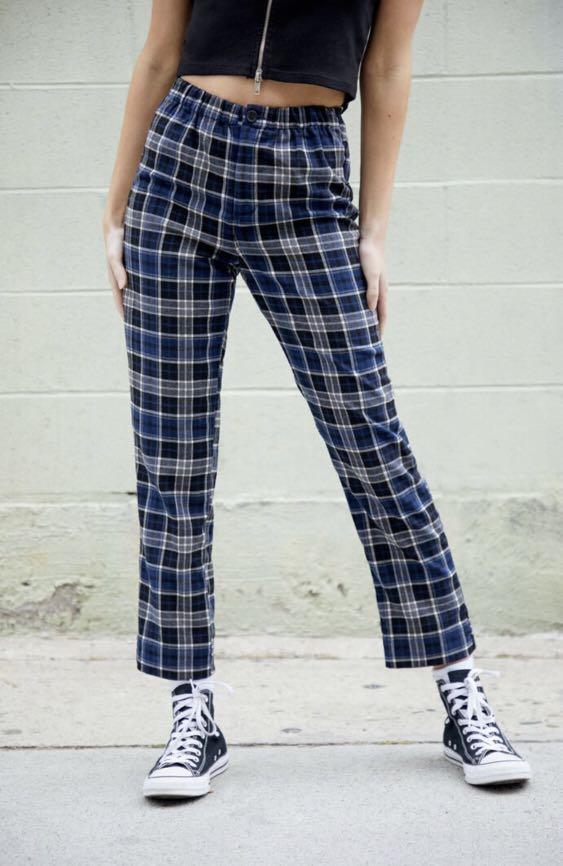 Brandy melville plaid pants
